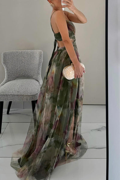 Berliné | Bezauberndes Maxi-Kleid mit Blumenprint