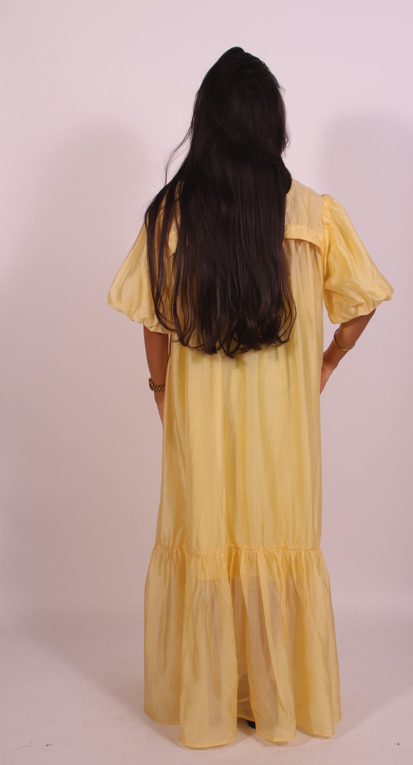 Layana | Gelb Maxikleid