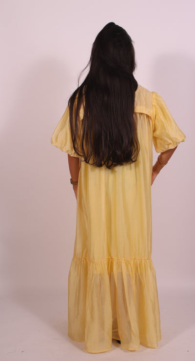 Layana | Gelb Maxikleid